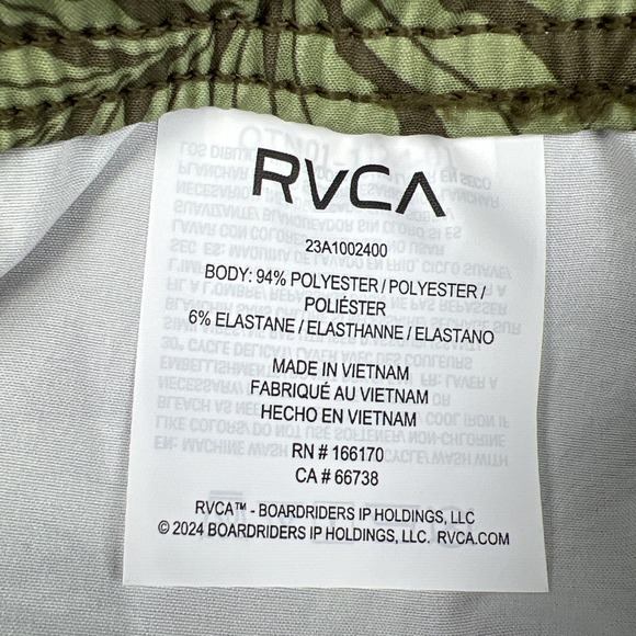 RVCA Kevin EW Hybrid 17" Shorts Men's Medium 32-34 Sportswear‎ Gym Run Work-Out - Picture 11 of 12